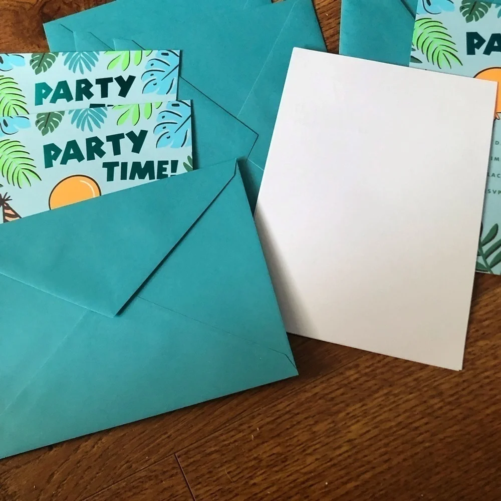 Dinosaur Party Time Invites (24ct)